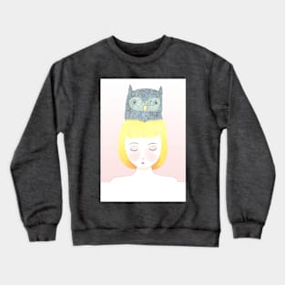 Owl Crewneck Sweatshirt